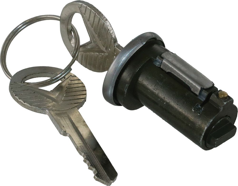 BOOT BARREL AND KEY XL-P/65-6 MUSTANG/62-64 COMPACT