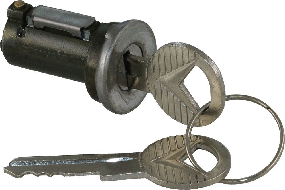 BOOT BARREL AND KEY XL-P/65-6 MUSTANG/62-64 COMPACT