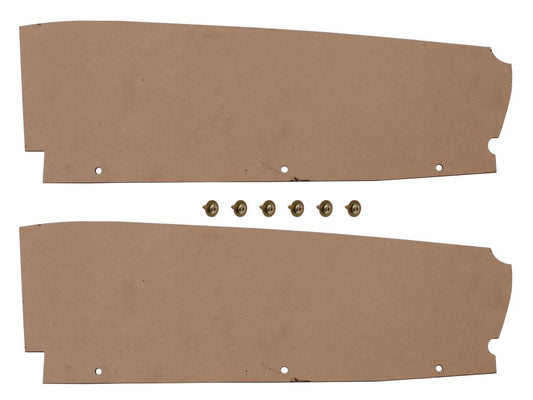 BOOT FLOOR SIDE PANELS / MASONITES XA-B SEDAN KIT