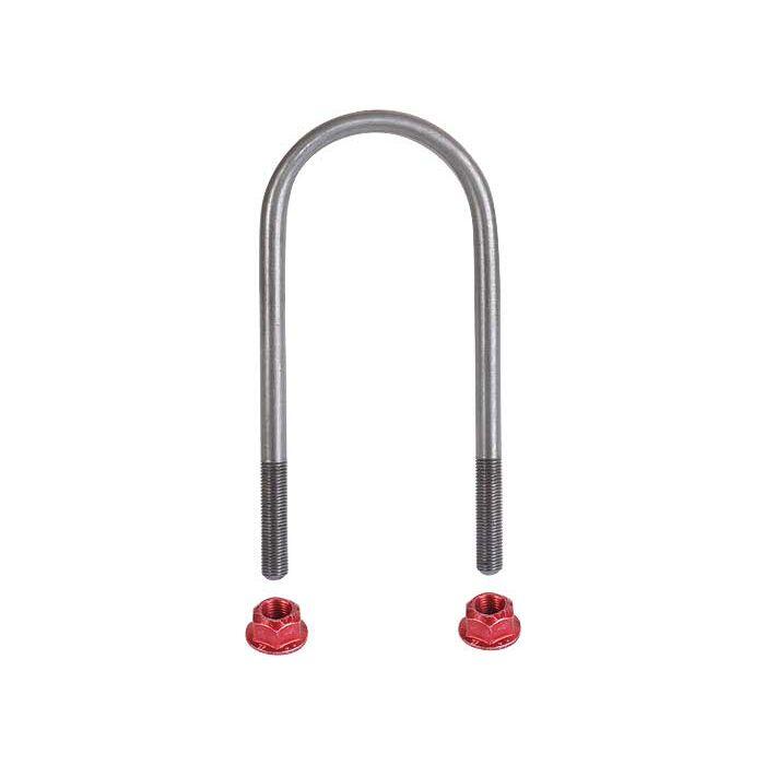 U-BOLT LEAF SPRING 2.8in x 7in - SET 4 INC NUTS
