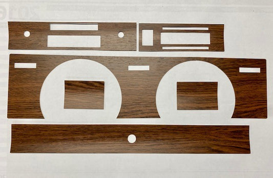 WOODGRAIN DASH SET XR FAIRMONT -8 PCE-