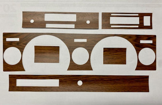 WOODGRAIN DASH SET XR GT -8 PCE-