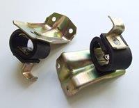 EXHAUST BRACKET XYGT (CAN USE ON XR-Y) - REAR - TWIN TAILPIPE - PAIR