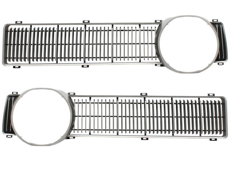 GRILLE INSERTS XYGT (ARGENT) PAIR