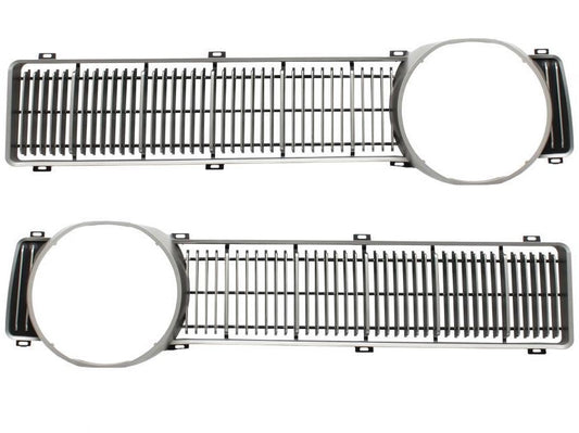 GRILLE INSERTS XYGT (ARGENT) PAIR