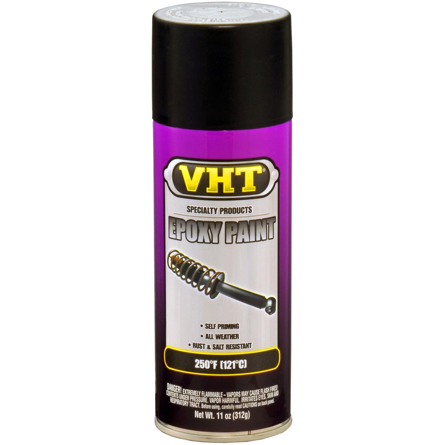 PAINT EPOXY BLACK HEAVY-DUTY BLACK FOR ENGINE BAY & UNDERCAR 312G - VHT