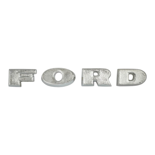 BADGE F.O.R.D LETTERS XL-P BONNET/COMMER