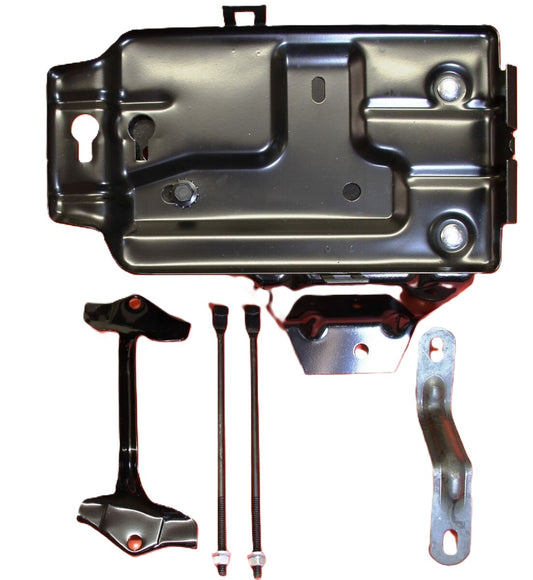 BATTERY TRAY FULL KIT XR-Y 351 (SUIT CLAMP IN RAD) INC FASTENERS