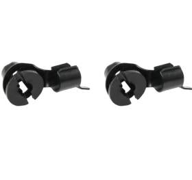 CLIP DOOR LOCK CONTROL ROD XR-Y/ZA-D - PAIR