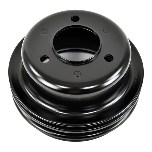 PULLEY CRANK 3-BOLT PRE-69 WINDSOR (RH WATER PUMP) LOCATING SPIGGOT ON PULLEY - TRIPLE GROOVE