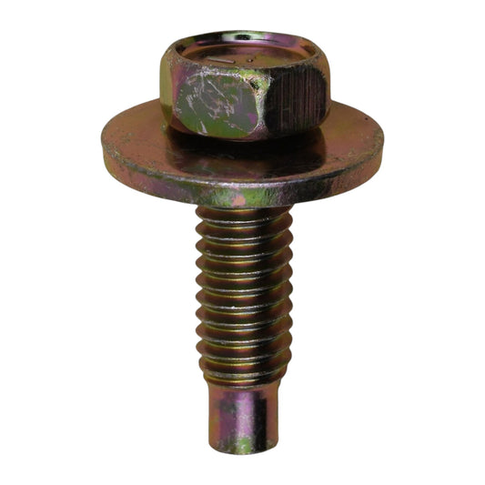 BOLT PANEL XA-C 5/16UNC x 1 FLAT WASHER GOLD - EACH