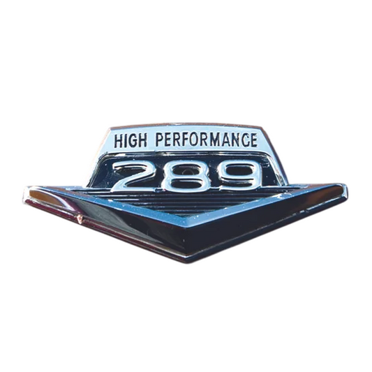 BADGE ENGINE 289 HIGH PERFORMANCE XRGT