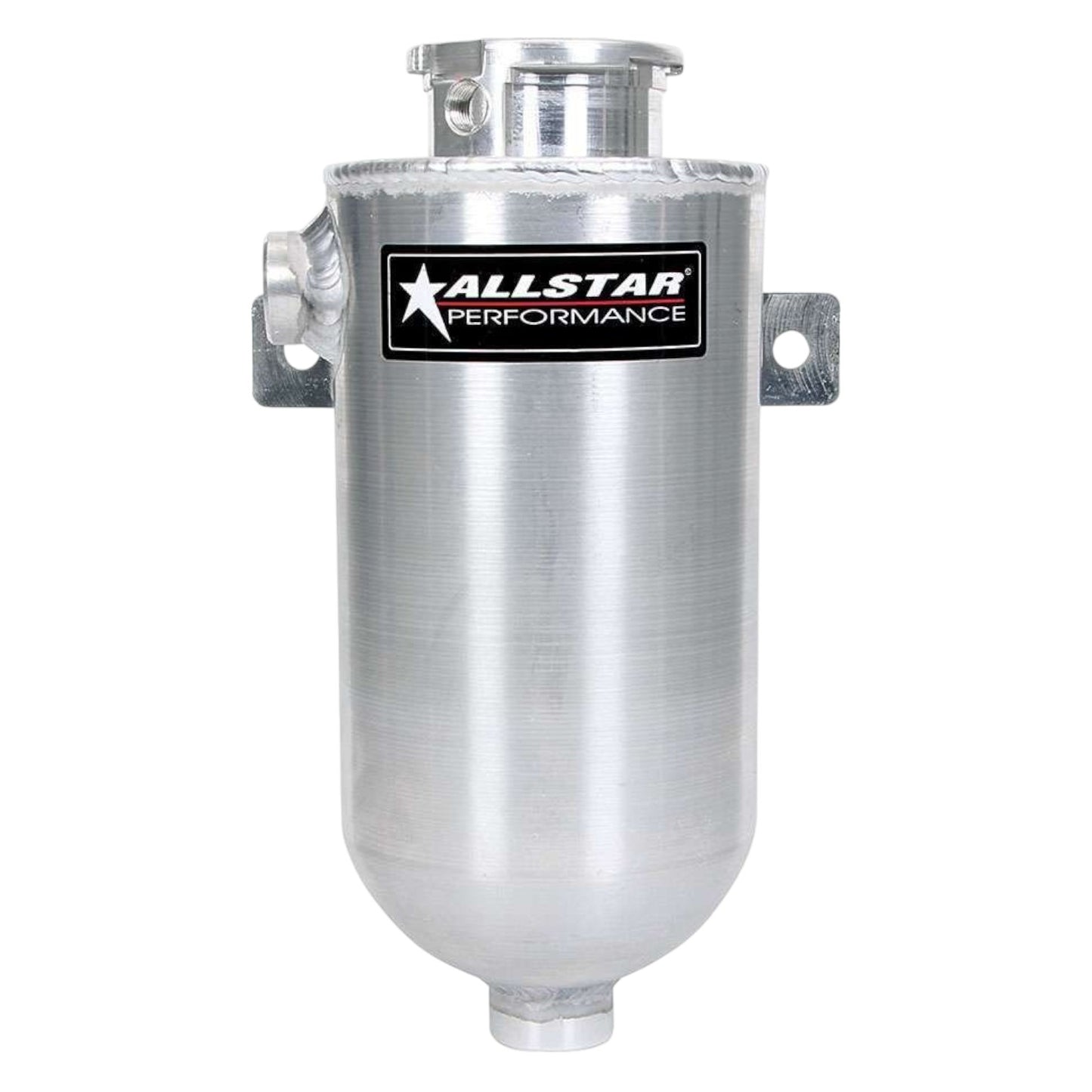 OVERFLOW BOTTLE ALLOY-NATURAL ROUND 7.5in x 3in