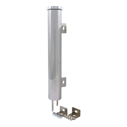 OVERFLOW BOTTLE ROUND STAINLESS STEEL 2in x 15in
