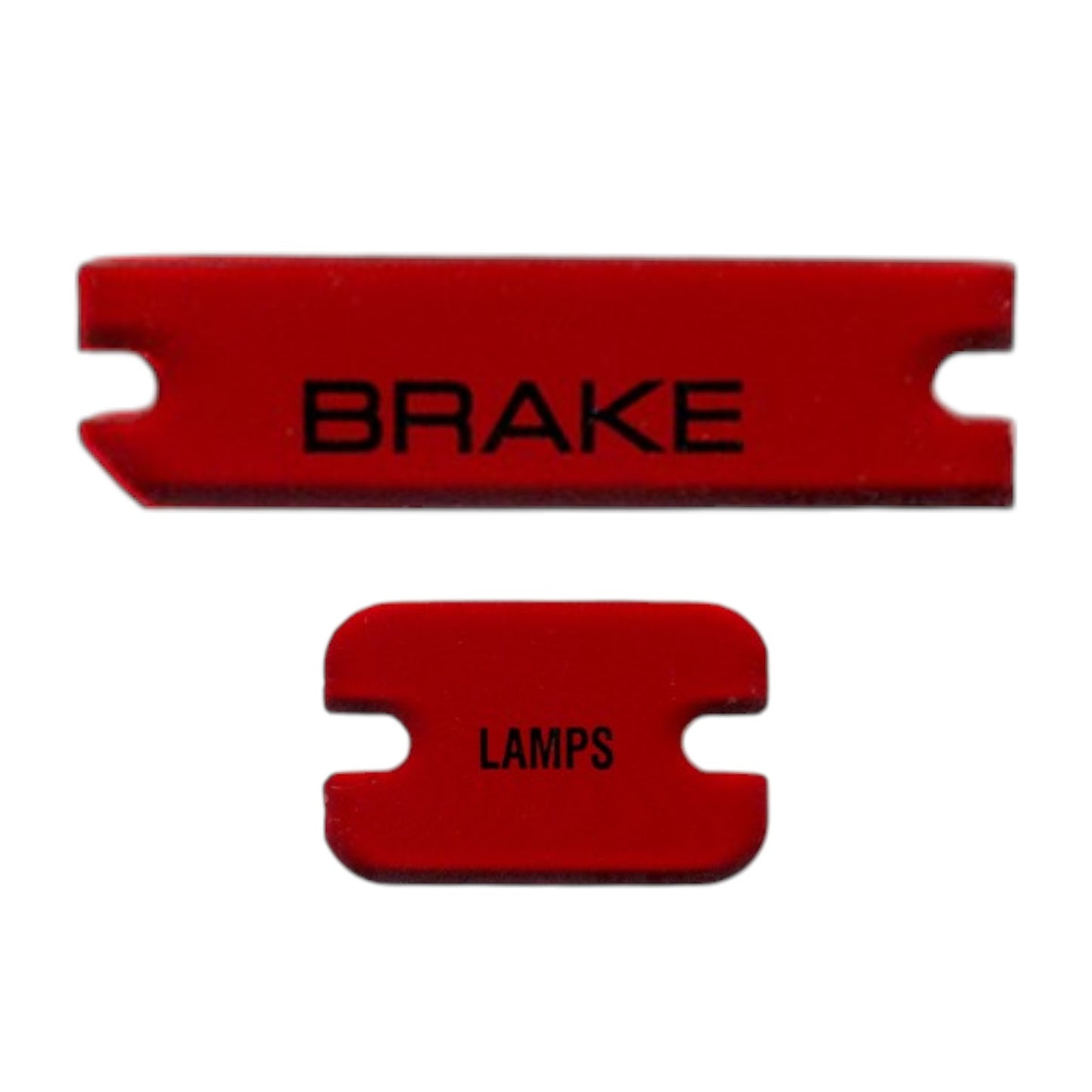 LENSE KIT DASH XYGS/T RED BRAKE AND LAMPS