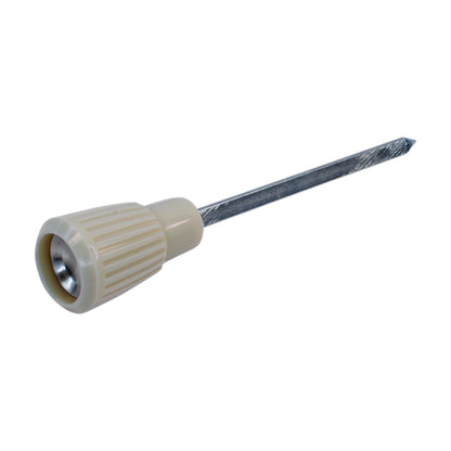 KNOB HEADLIGHT SWITCH (2.3/4in), IVORY WITH SILVER INSERT