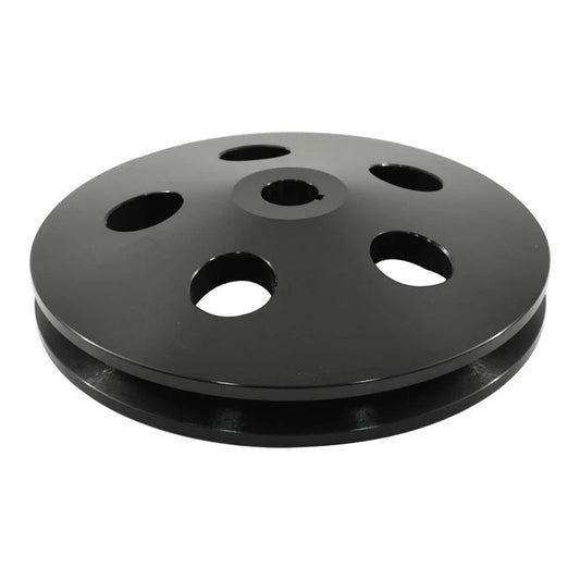 PULLEY SAGINAW POWER STEER PUMP KEYWAY BLACK SUIT V8 CONVERSION