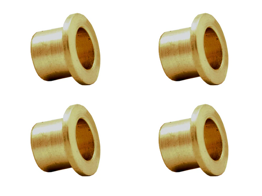 HINGE DOOR BUSH XK-C/ZA-H/P5-6 & MOST 60s USA BRASS - SET OF 4