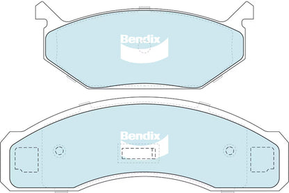 BRAKE PADS FRONT XB GIRLOCK BENDIX ADV