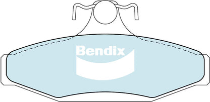 BRAKE PADS REAR XB-D DISC BENDIX ADV