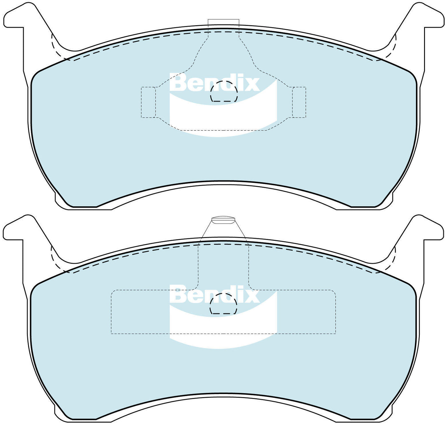 BRAKE PADS FRONT EA-AU BENDIX ADV