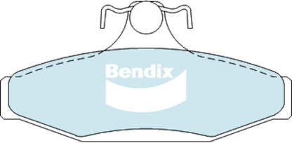 BRAKE PADS REAR AU SERIESII - BF - BENDIX GCT