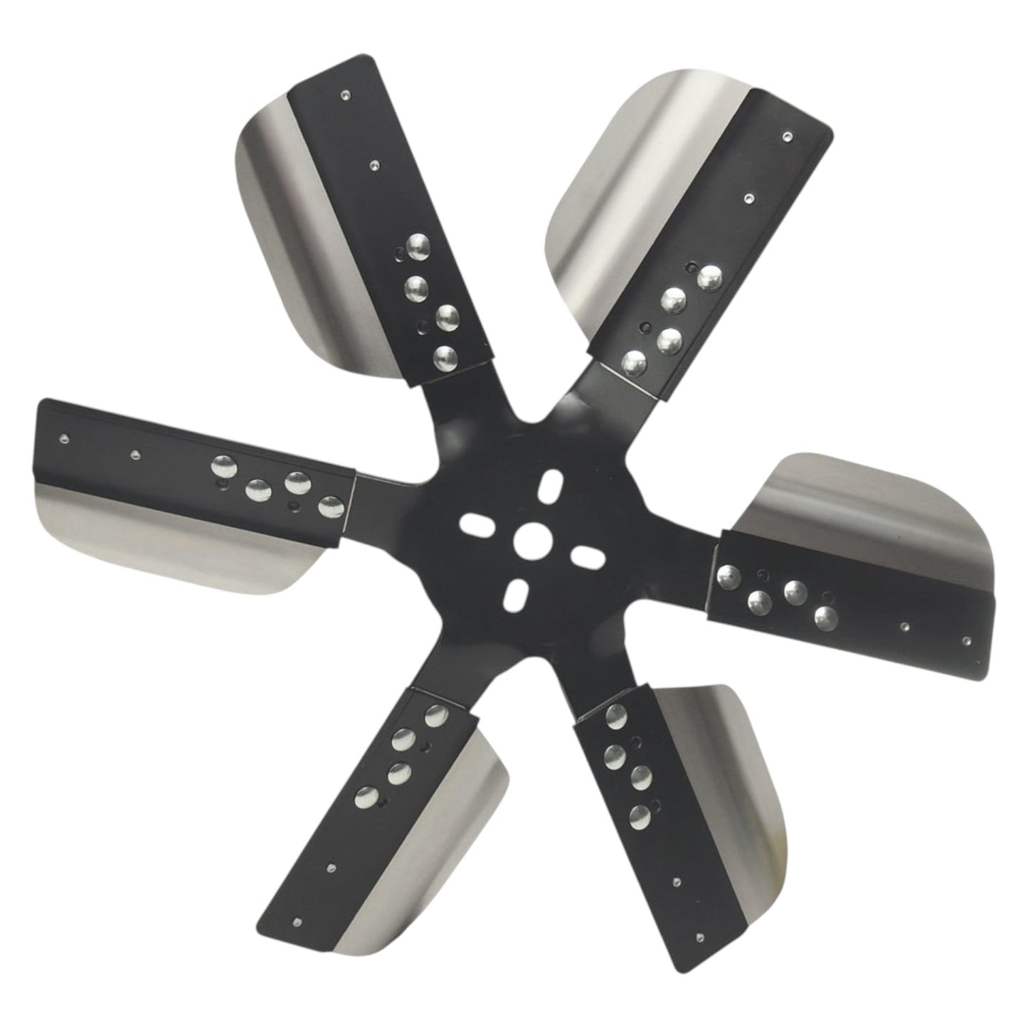 FAN ENGINE 17in FLEX 6BLD HI-VOL V8-USA-DERALE