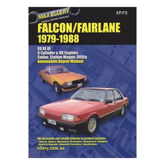 BOOK WORKSHOP MANUAL XD-F 1979-88 ELLERY