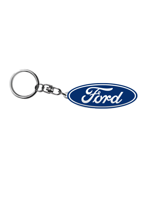 FORD BLUE OVAL KEYRING