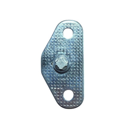 STRIKER PLATE DOOR XR-C/ZA-H/P5-6 INC SCREWS - SILVER - EACH