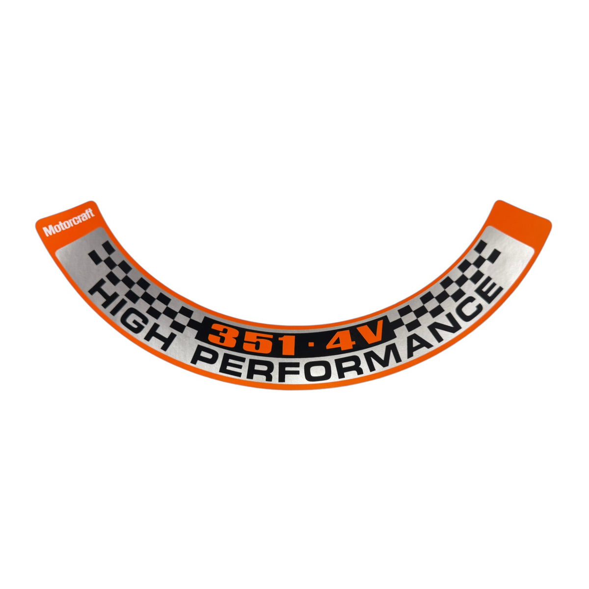 DECAL AIRCLEANER V8 351 XA-B 4V HI-PERF