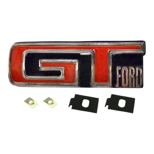 BADGE GT FORD XYGT GRILLE - INC FASTENERS