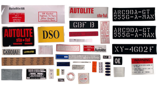 DECAL KIT FULL RESTORATION KIT XYGT