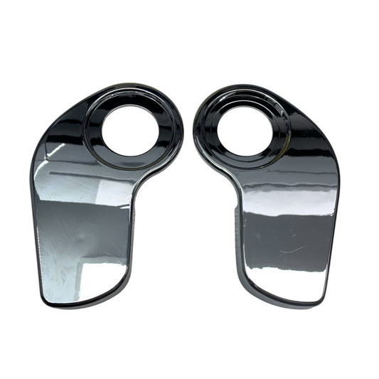 SEAT ADJUSTER SIDE PLATES/COVERS - CHROME XA-F
