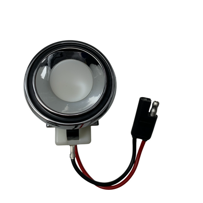INTERIOR LIGHT LENSE PILLAR LATE XB-F/P5-FE/69-70 MUSTANG - EACH