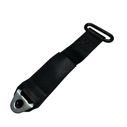 SEATBELT DROP SECTION XA-C COUPE FRONT BLACK