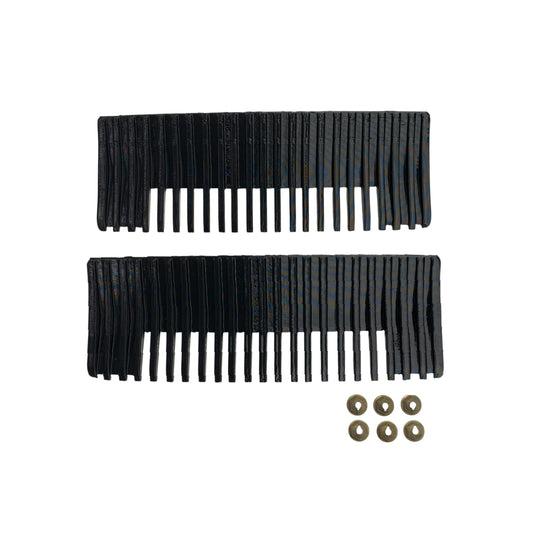 SCOOP SIDE VENT XAGT FENDER - PAIR OF VENTS ONLY - PLASTIC