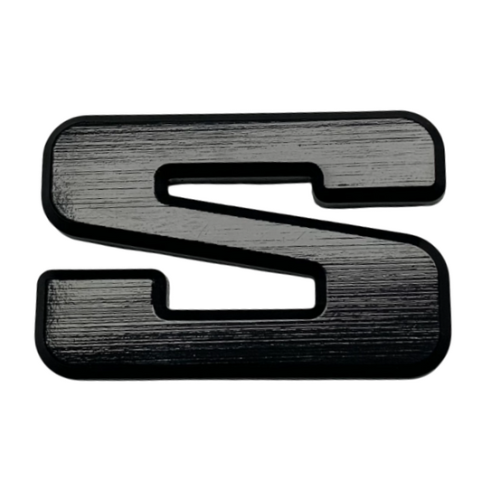 BADGE S XD-F BLACK - EACH