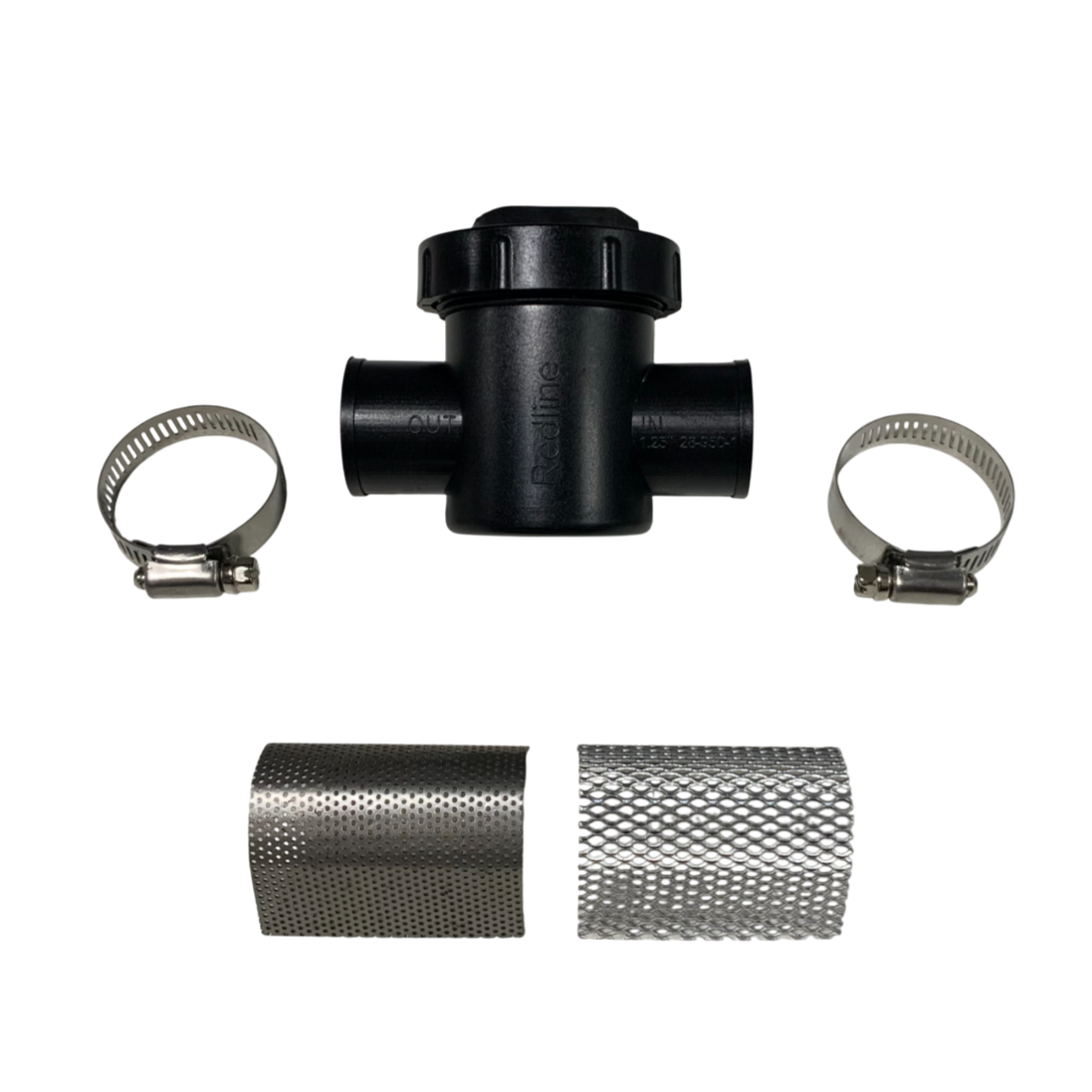 RADIATOR FILTER TOP HOSE XK-W 6CYL (144/170/188/200/221) 1-1/4in