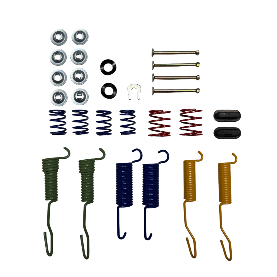 BRAKE SPRING KIT FRONT & REAR DRUM XK-F 10 x 2 - DOES BOTH DRUMS