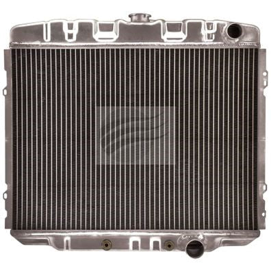 RADIATOR XR-W/ZA-C WINDSOR CLAMP-IN 24in (23inTALL) RH OUTLETS NEW - ALLOY