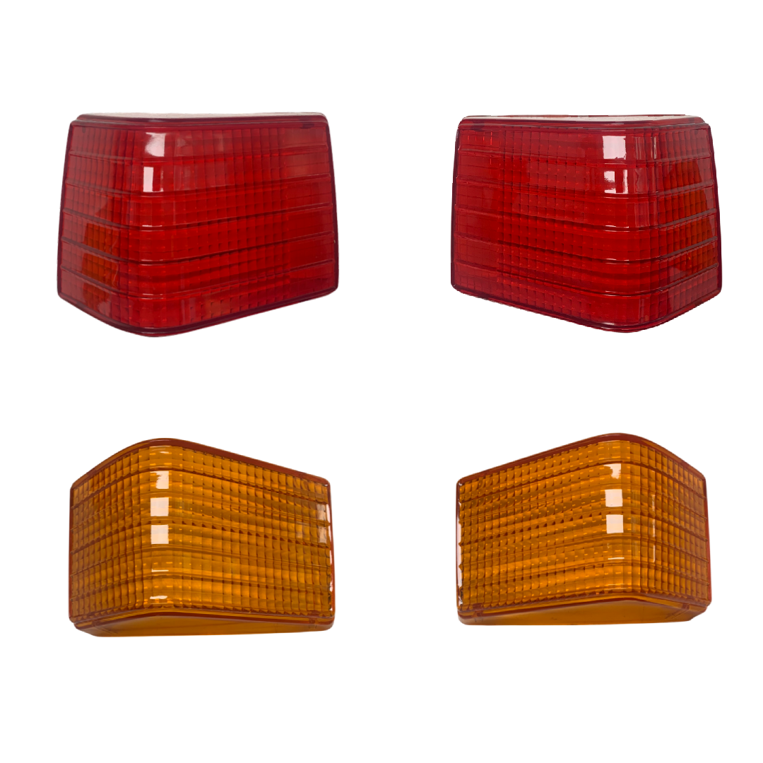 LENSE SET ZD FAIRLANE REAR INDICATOR & TAIL LIGHT - 4PC