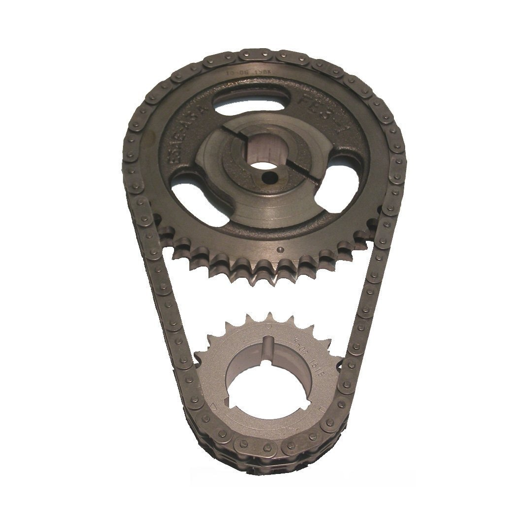 TIMING CHAIN SET WINDSOR V8 WITH 2-PEICE FUEL PUMP ECENTRIC D/ROW - CLOYES