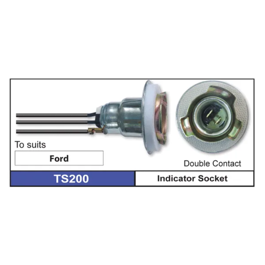 GLOBE HOLDER BA15 S/FILAMENT BRAKE/TAIL XC-F/ZH-L