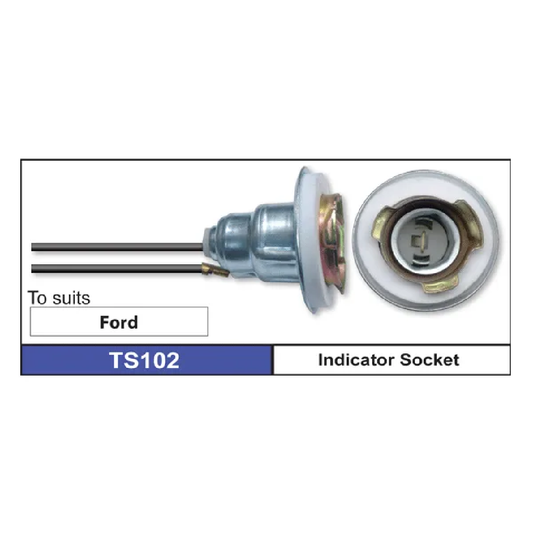 GLOBE HOLDER BA15 S/FILAMENT INDER/REVERSE XC-F/ZH-L