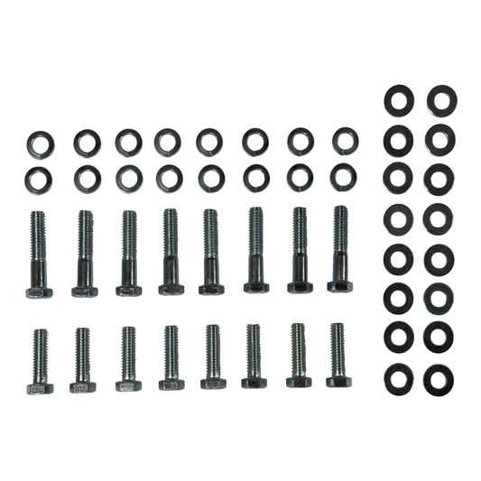 BOLT KIT EXHAUST MANIFOLD CLEVELAND 302 & 351 2V ONLY - STD HEX