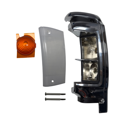 PARKLIGHT/INDICATOR ASSEMBLY XY REPRO CONCORS PAIR (WITH GLOBES & HOLDERS)