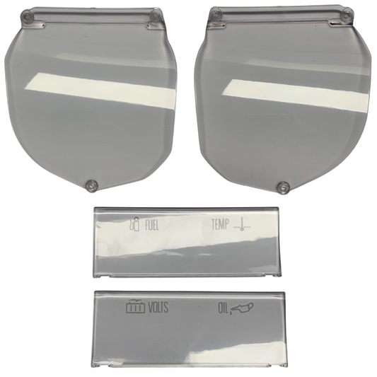 LENSE KIT DASH XA-B GS-GT GAUGES - 4PC