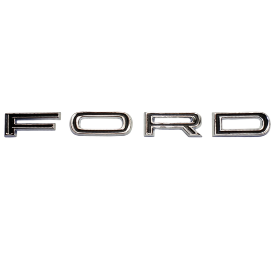 BADGE F.O.R.D LETTERS XR BONNET