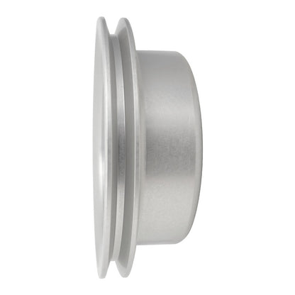 PULLEY CLEVELAND & LH WINDSOR CRANK S/GROOVE ALLOY - SILVER